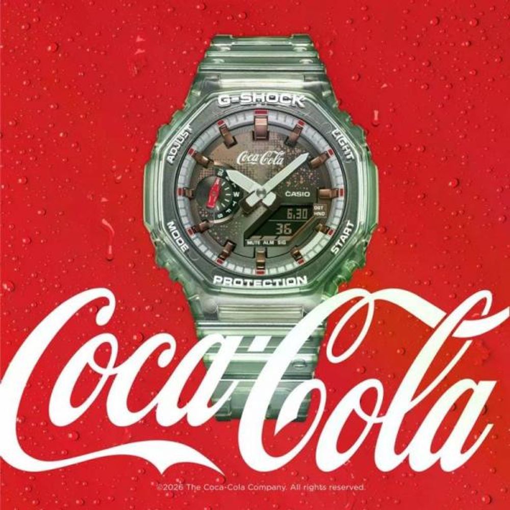 Casio G-Shock GA- 2100CC-3A Coca-Cola Collaboration