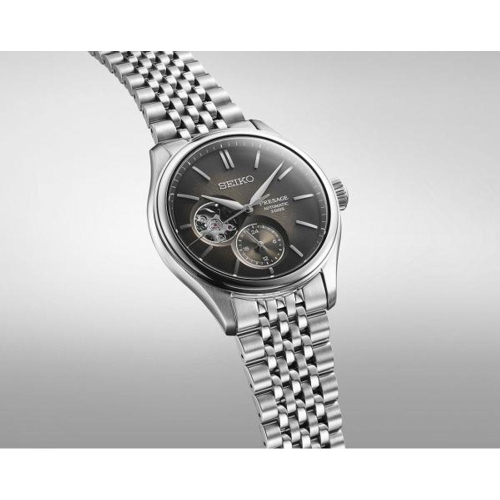 Seiko presage SPB471 Automatic silver Black