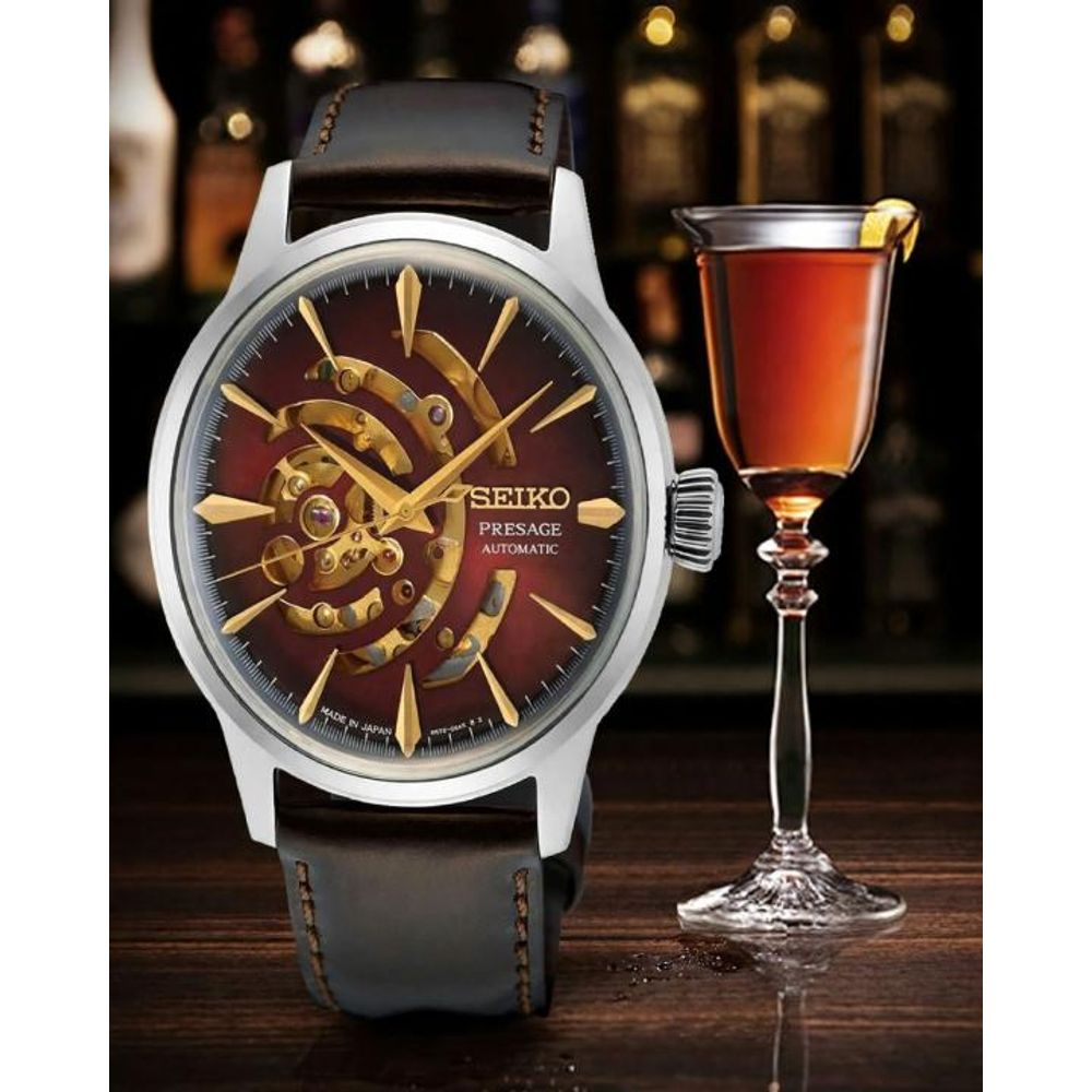 Seikko  Presage Red Brick Cocktail Time Limited Edition