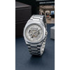 Arman i Exchange Skeleton Square Open Machine Full Silver