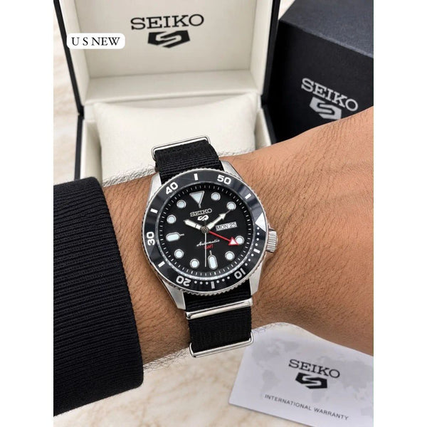 SEIKO GMT BLACK