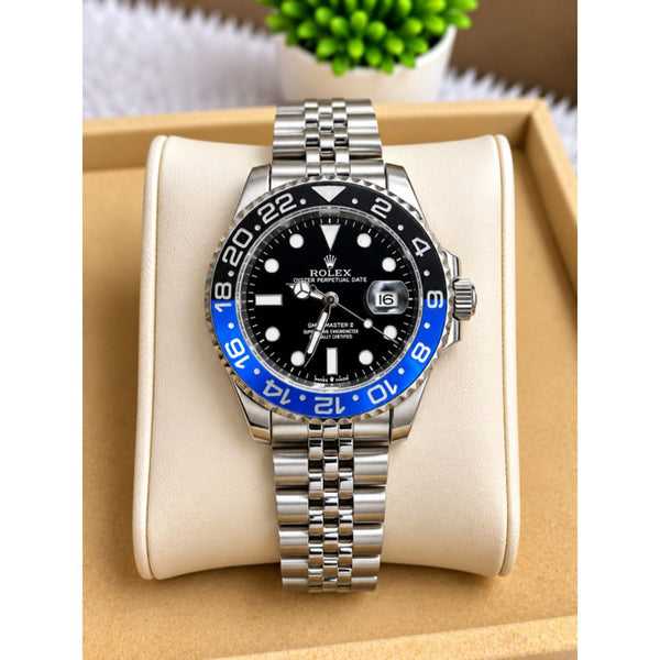 ROLLEX GMT MASTER 2B SILVER BLUE AT309