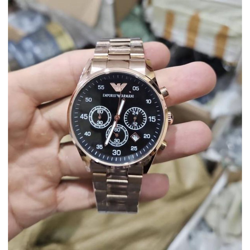 Emporio Armaani Metal Chronograph (All Working)