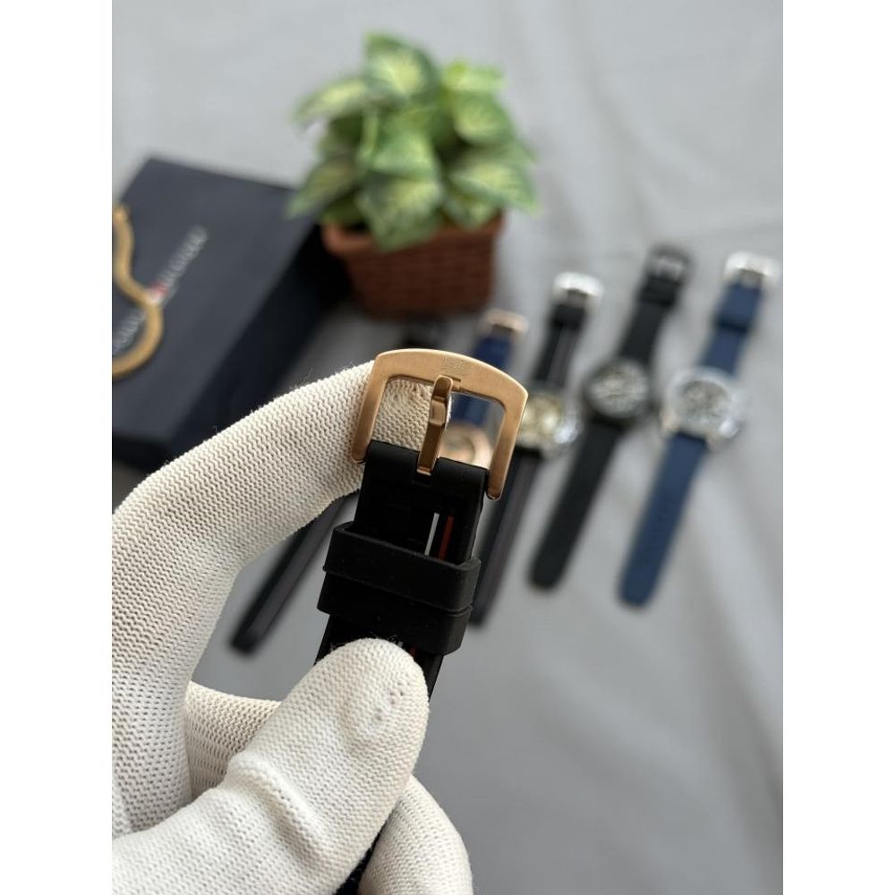 Tommy Decker All Chronograph Working Blue