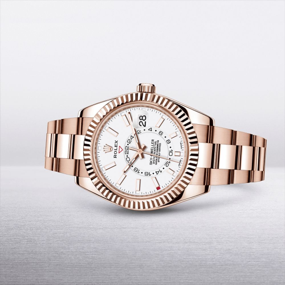ROLE EX sky dweller reg chain swiss movement 336