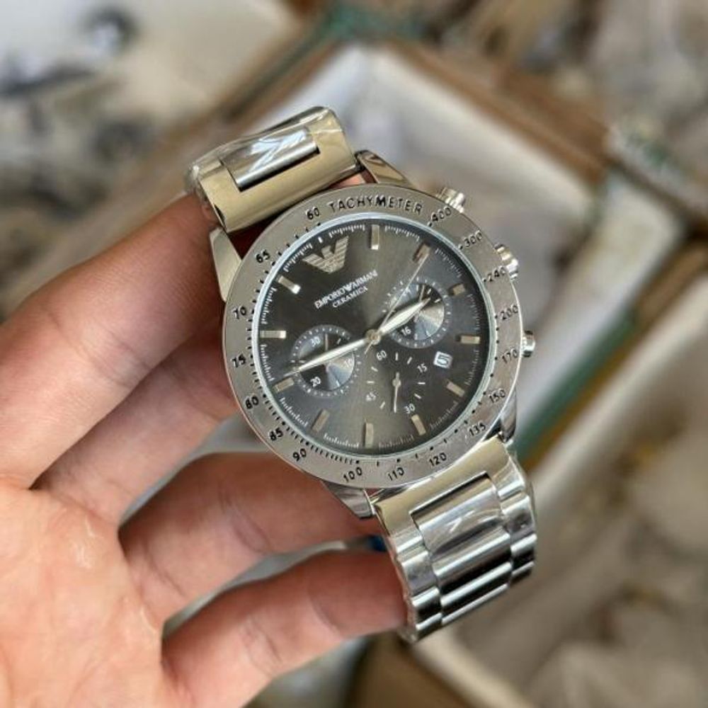 Emporio Arma i Chronograph (All working) Best Quality