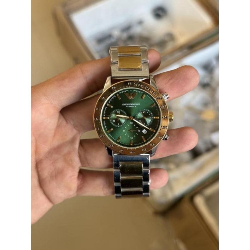 Emporio Arma i Chronograph (All working) Best Quality