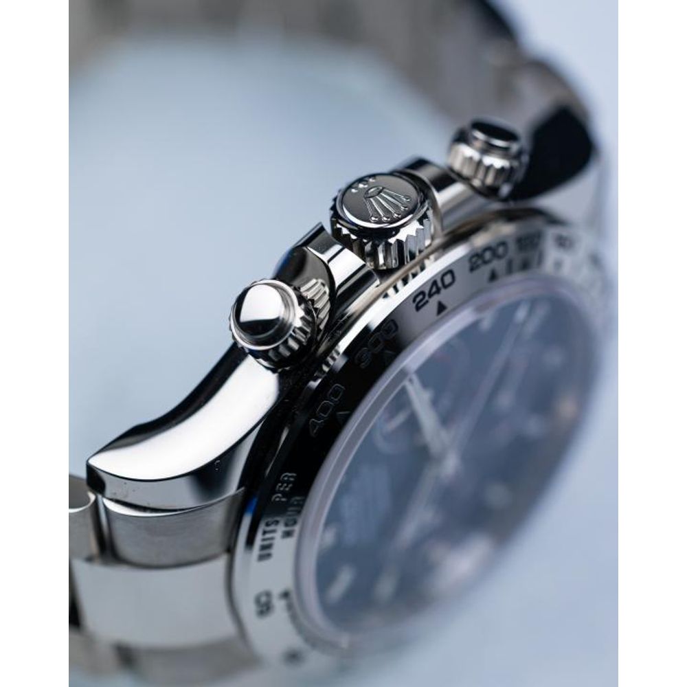 Rolee_x Oyster Perpetual Daytona Chosmograph Silver-Blue