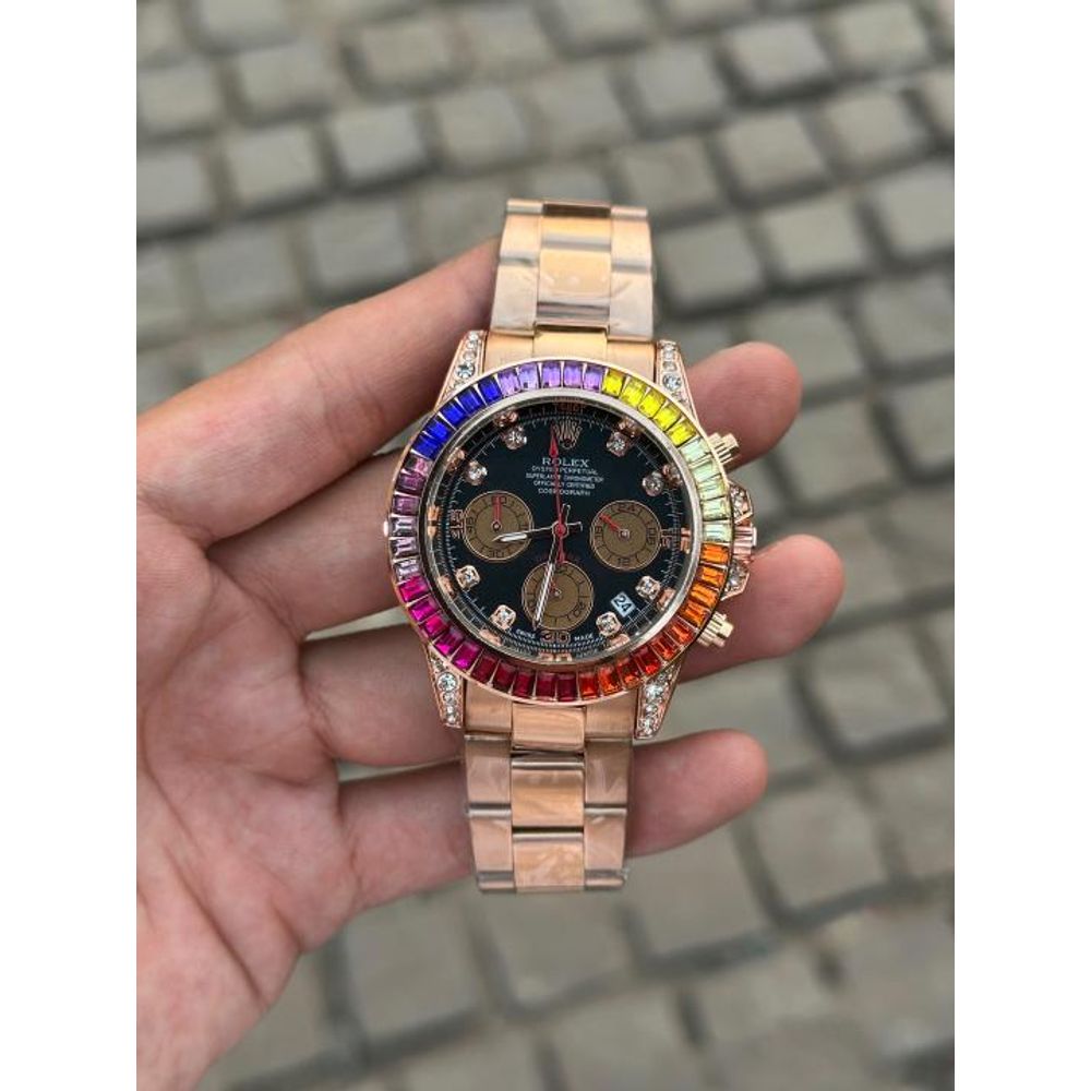 Rollex Daytona rainbow edition