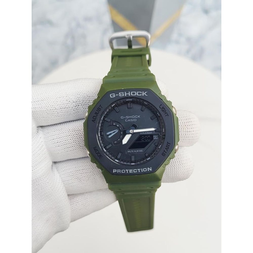 SALEAT CASIO G-SHOCK 2100 Full Green 198B
