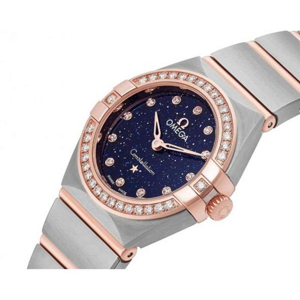 Omeg_ga Constellation Quartz luxury watch dimond