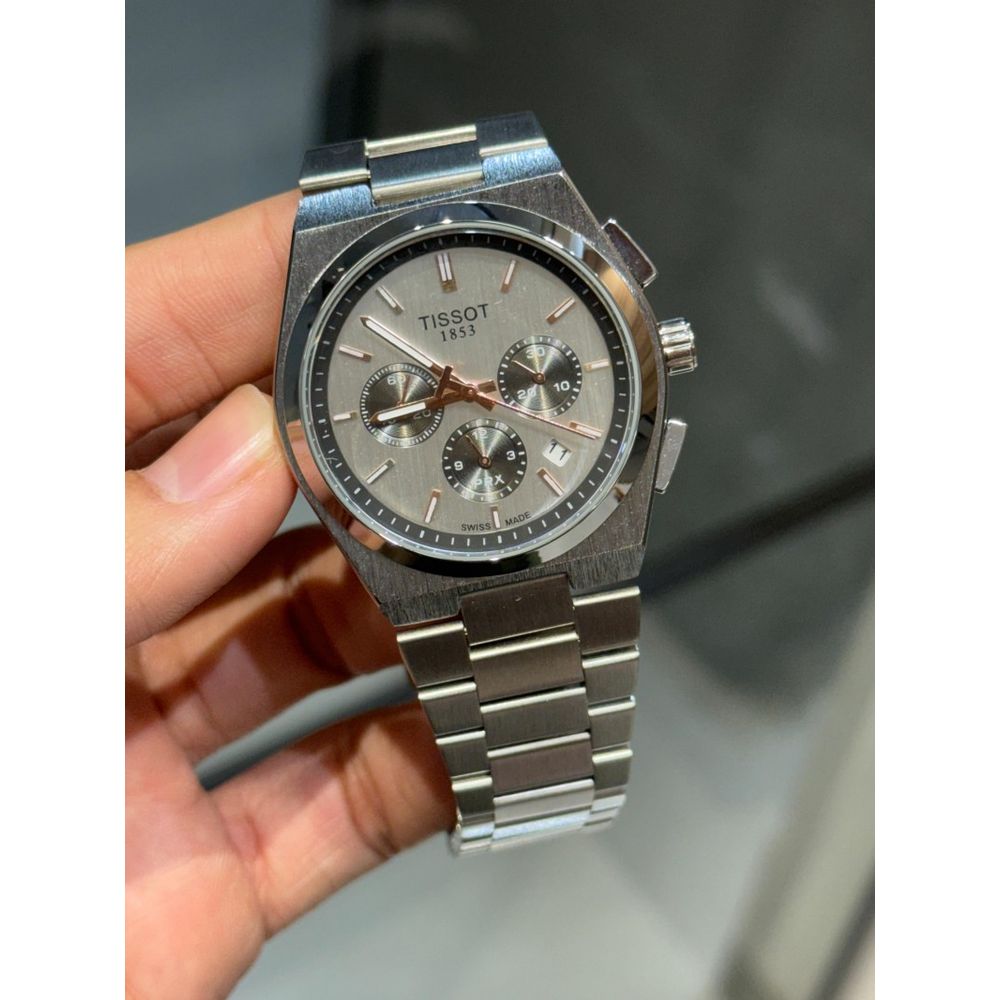 Tisso t PRX Chronograph Silver