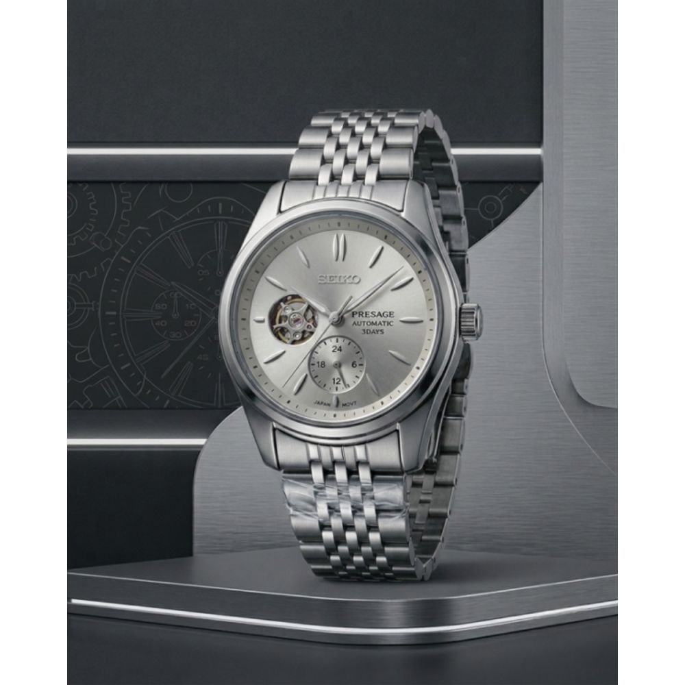 Seiko presage SPB471 Automatic silver White