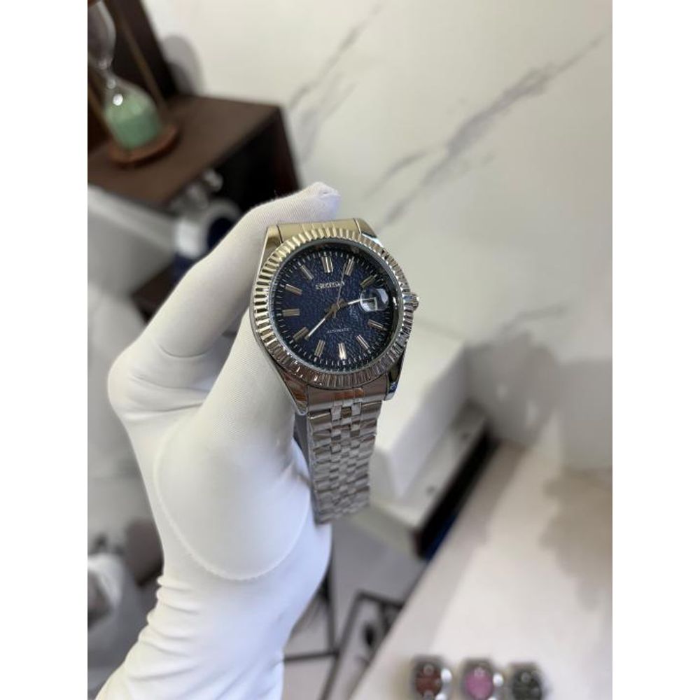 SEIKO DATE JUST BLUE TEXTURE 1179