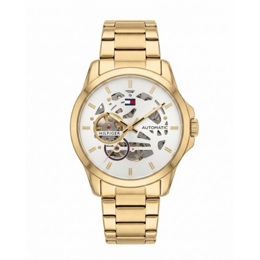 TUMMY HILFIGE SKELETON AUTOMATIC 686