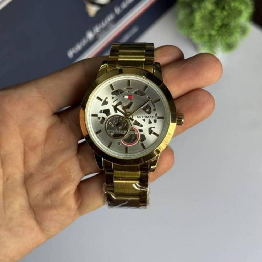 Tommy Hilfige Automatic Skeleton Dial (Back Open)