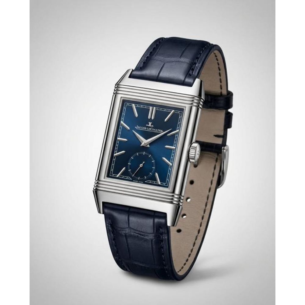Jaegar-Le Coultre Reverso Tribute Duoface Small Seconds blue