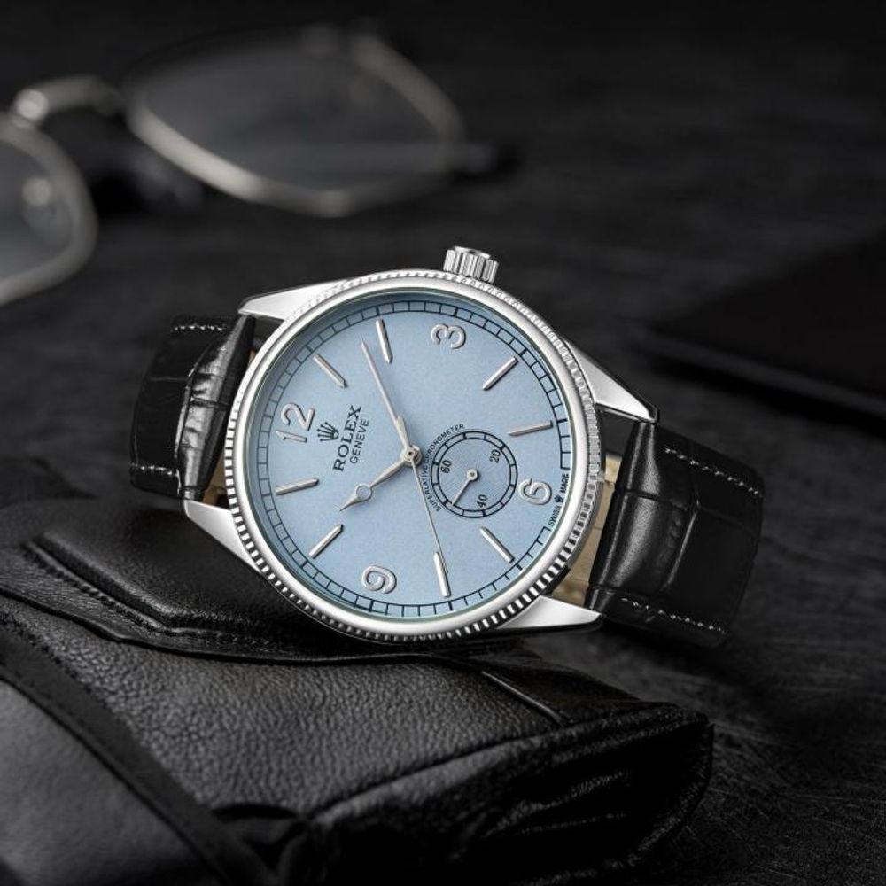 ROLEEX 1908 AUTOMATIC BLACK BLUE 1122