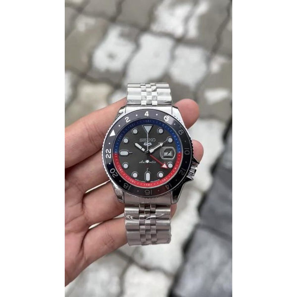 Seiko GMT Sport Back Open