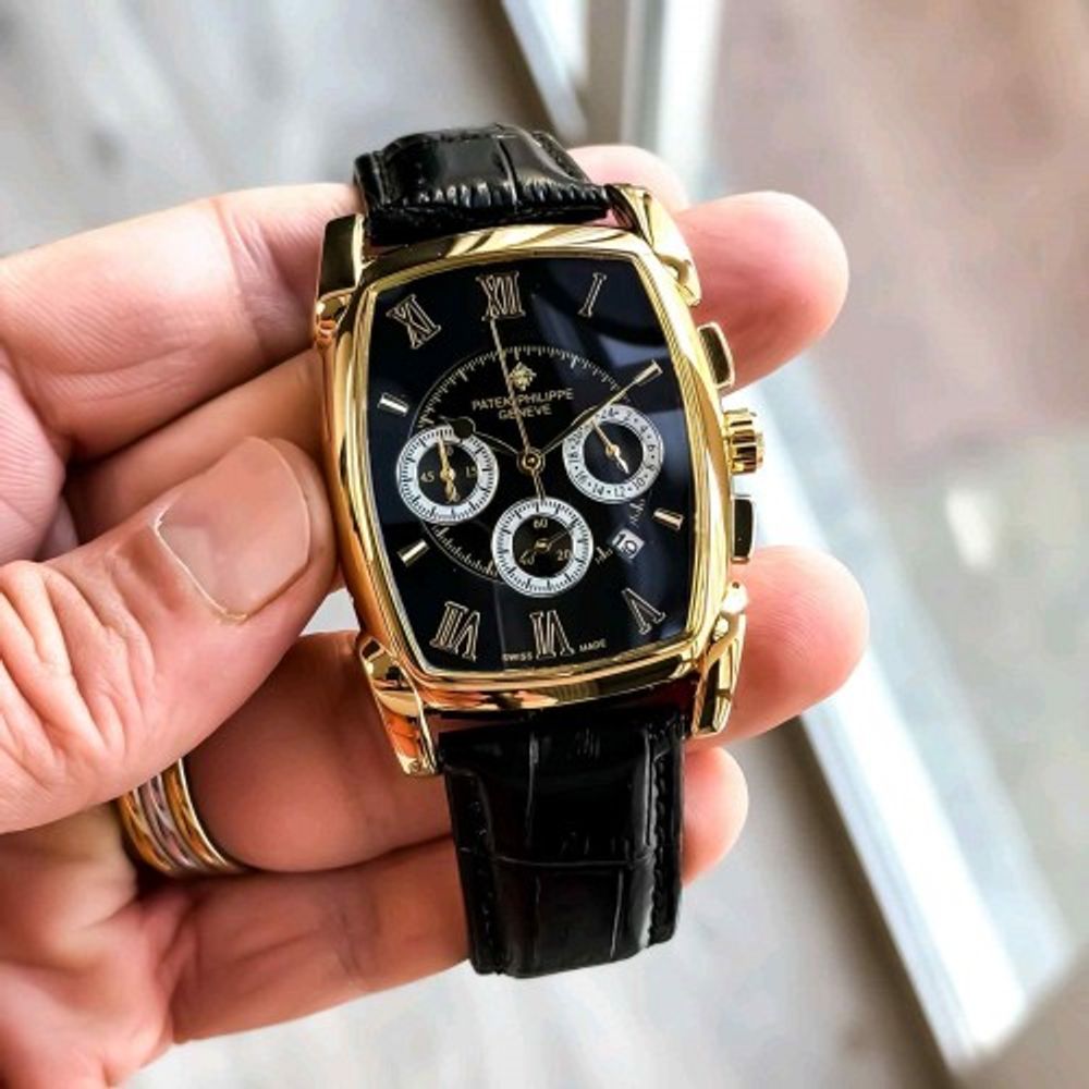 Patee_k Philippe Gold Black
