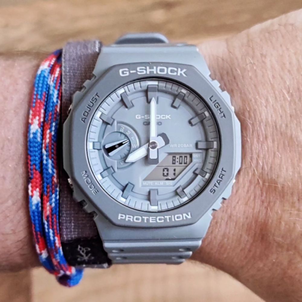 Casio Gshock Ga-2100 Grey