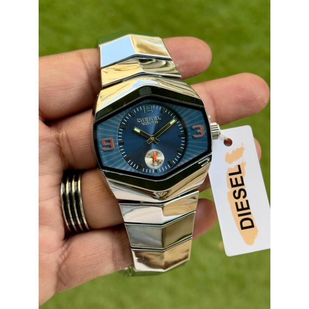 Diese l 10 bar silver blue
