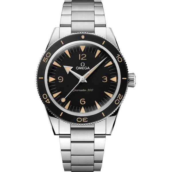 Omeg_ga Seamaster 300 Co-Axial Master Chronometer silver Black