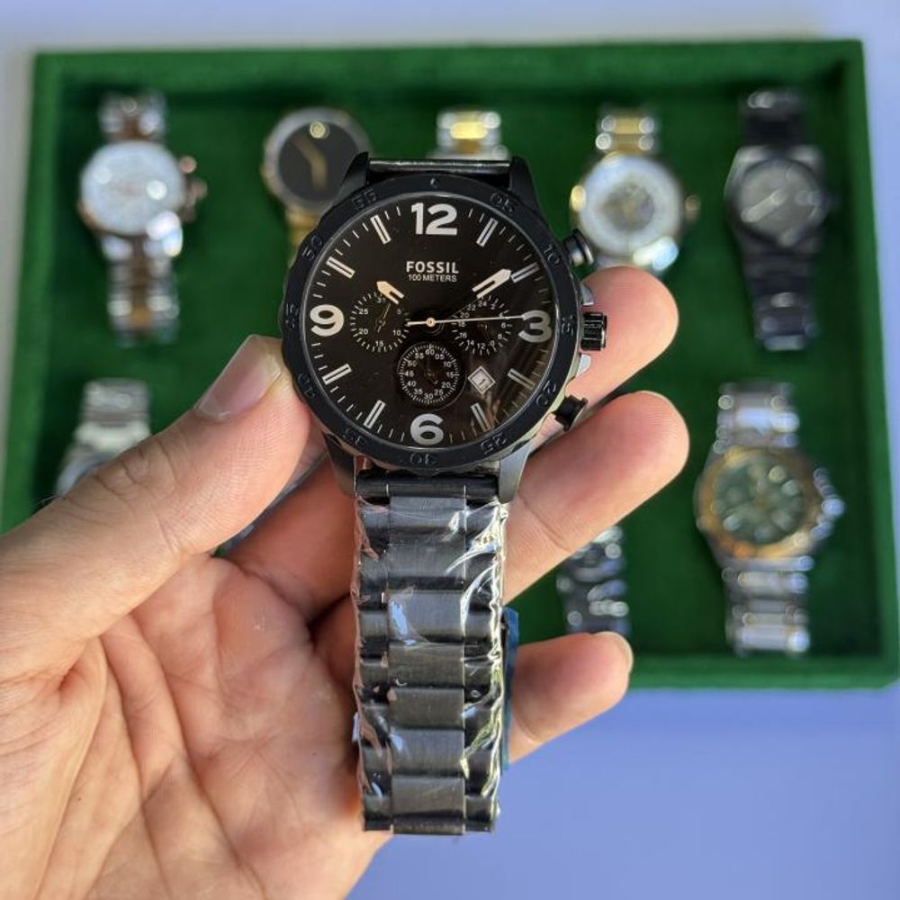 Fossiil 100 Meters JR1356 Nate Chronograph