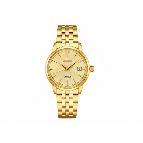 Seiko Presage SRPK48 Japan Full Gold Dial  (201)