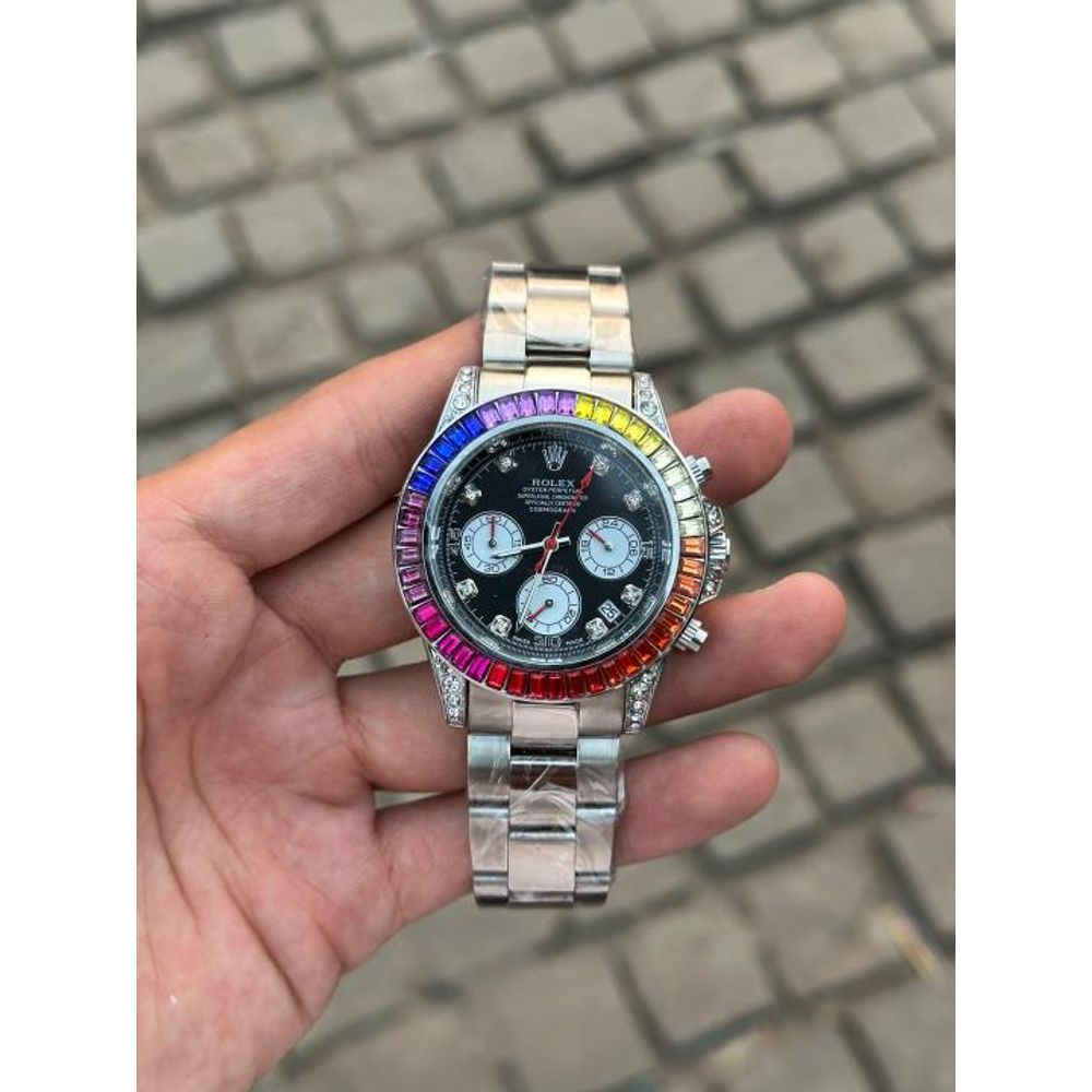 Rollex Daytona rainbow edition