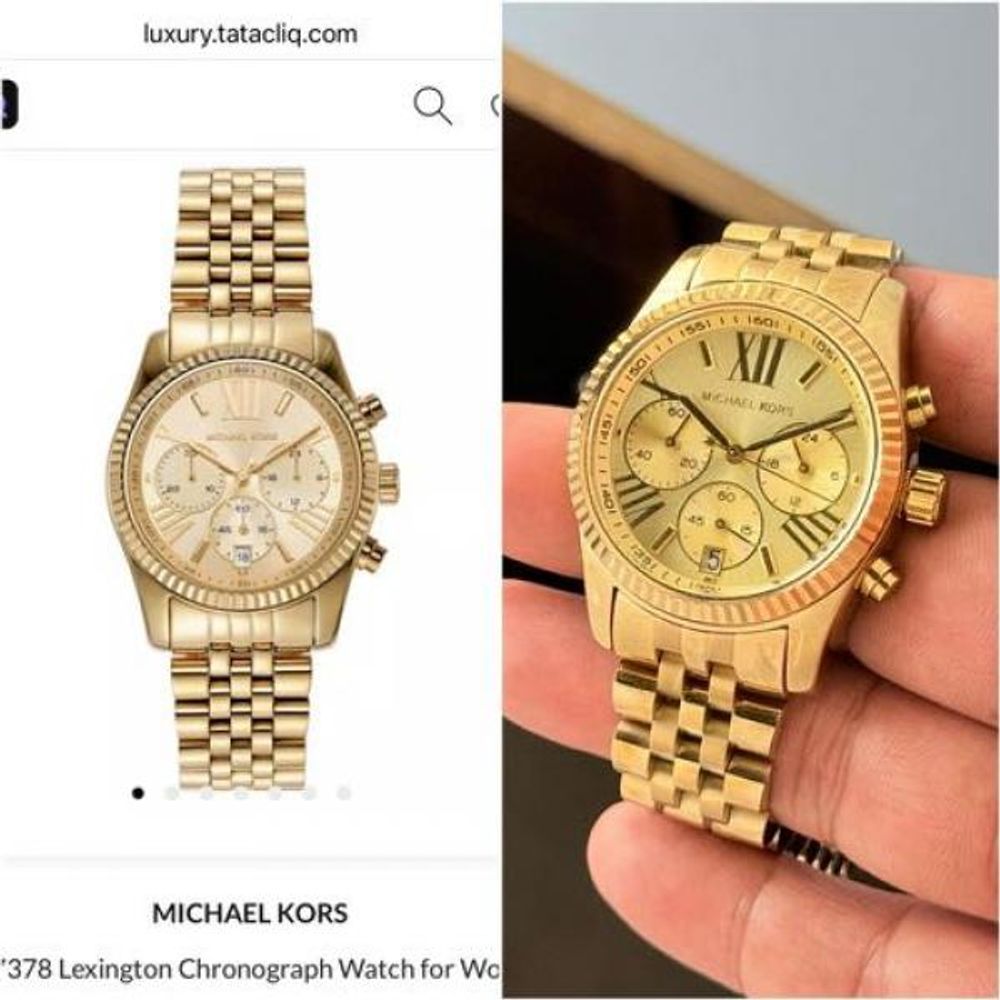 MICHEAL KORS LEXINGTON CHRONOGRAPH WORKING 600