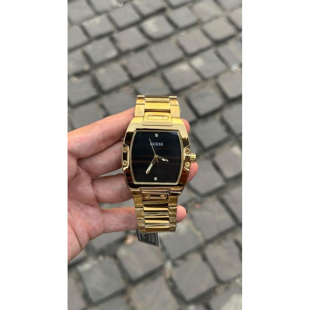 Guess Men Rectangle Greeno U1503G2M