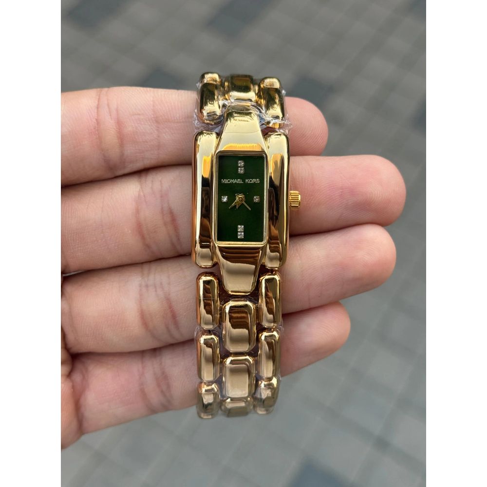 Michael Kor_s Hally Gold Green Women's