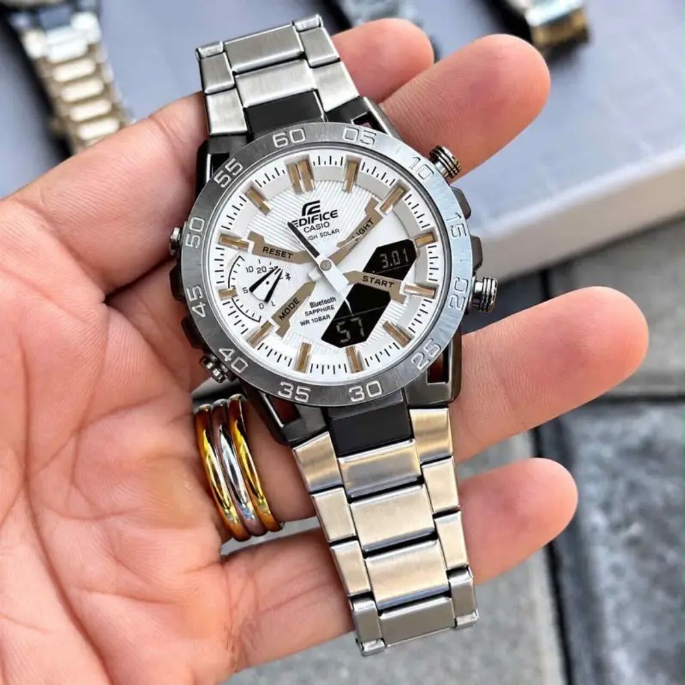 Casi_o Edifice Sospensione Silver White Black Case