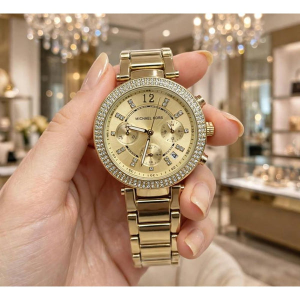 Micheal kor_s parker Gold gold For Her 656