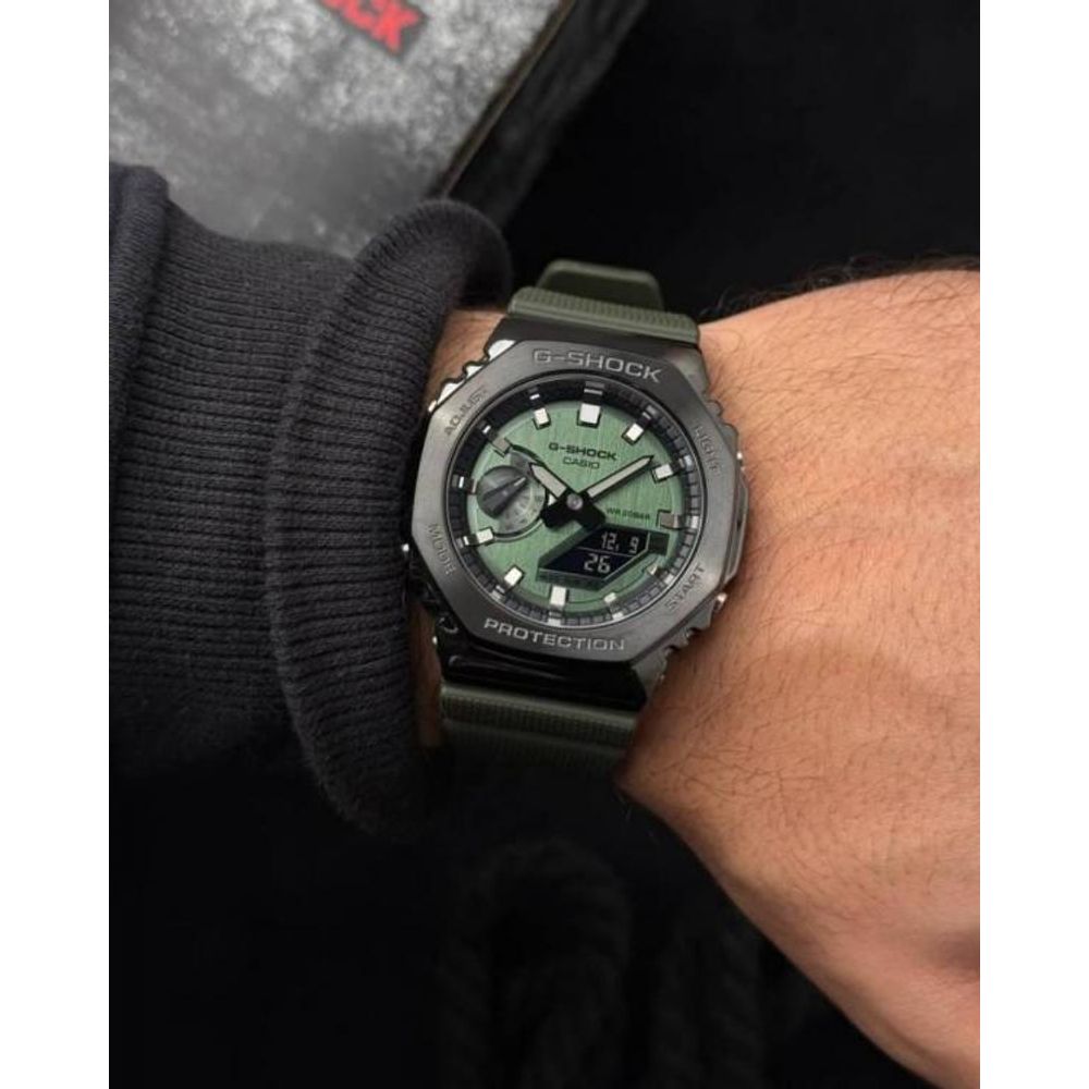 Casio g shock gm2100 full green