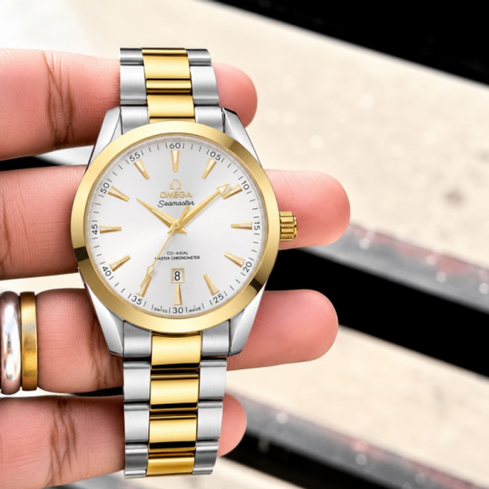 Omeg Seamaster Aqua Terra Quartz (Best Quality)