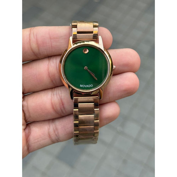Movad o Bold Slim Women s Rose Green