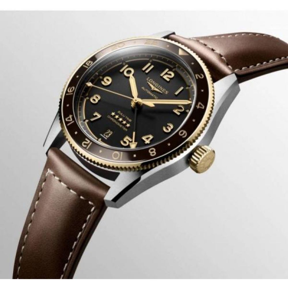 Longine Chronometer Premium Quartz Brown