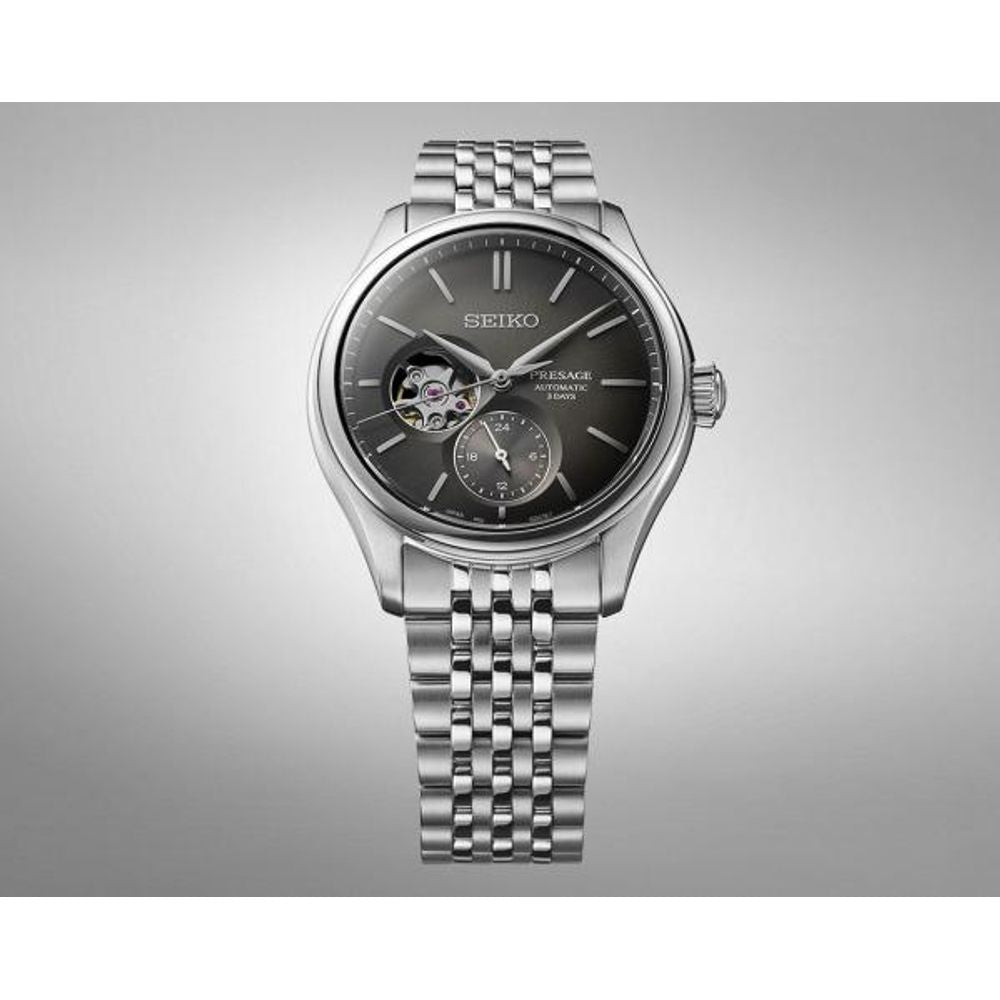 Seiko presage SPB471 Automatic silver Black