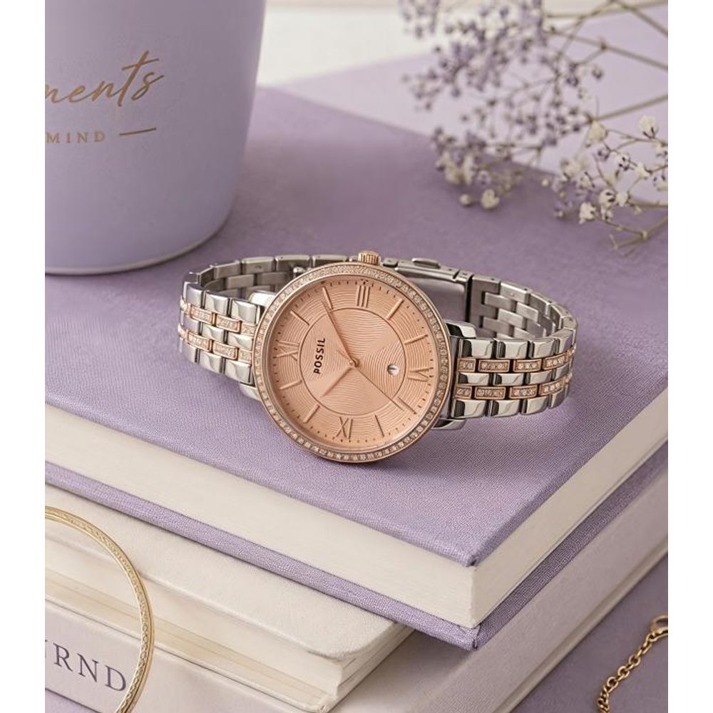 Fossii_l Jacqueline 2Ton Rose Gold Pink