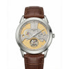 Patek Phillipe Peacock Witness Tourbillon Silver Yellow Dial