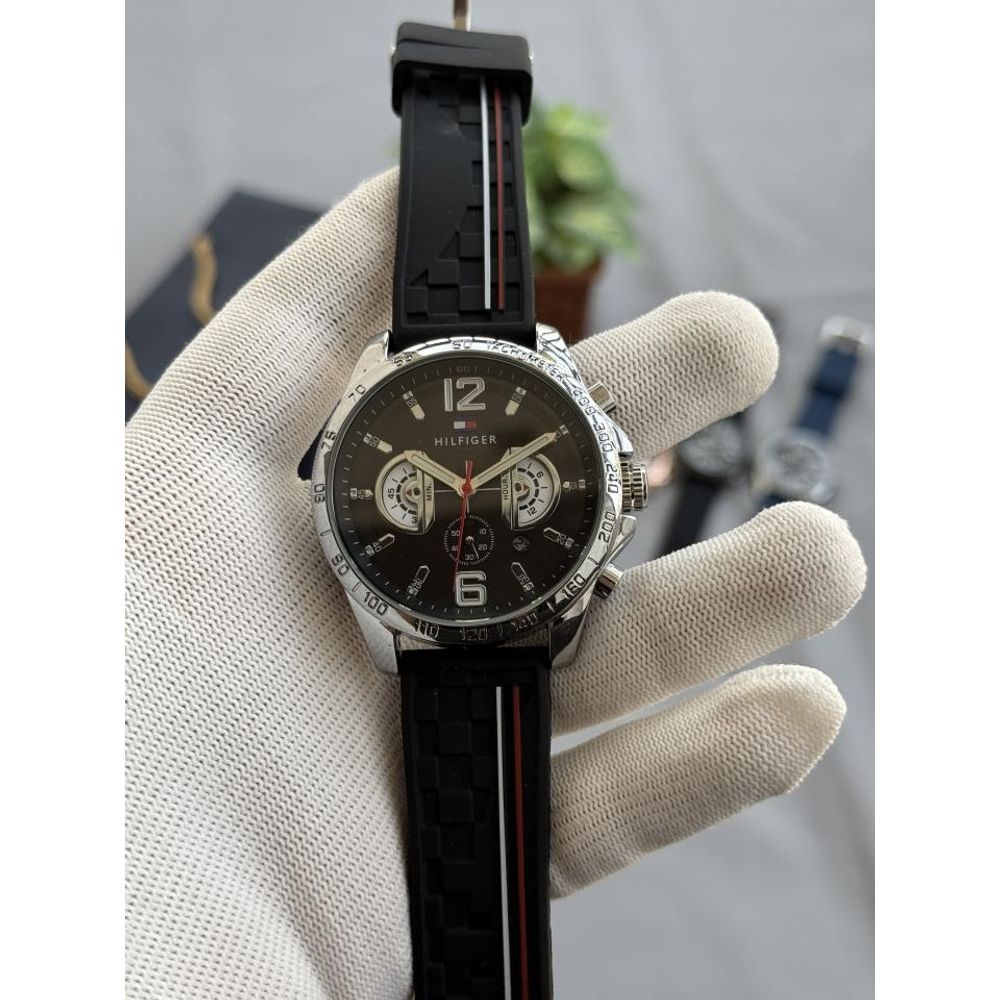 Tommy Decker All Chronograph Working Blue