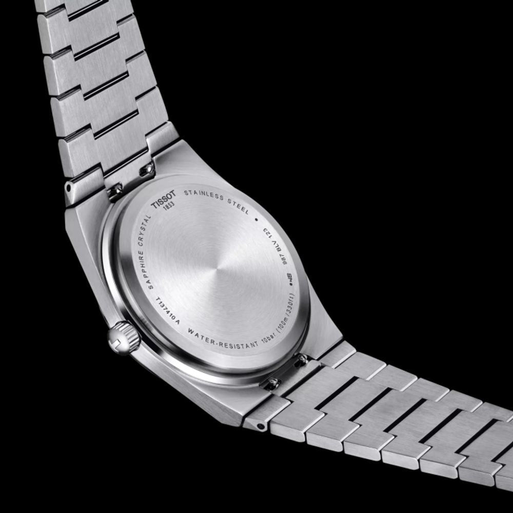 Tissort Prx 1853 Silver Green Checks Dial