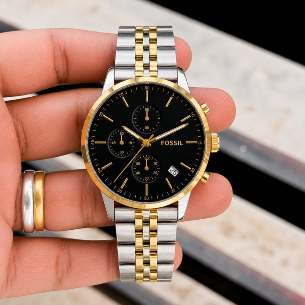 Fosil Chronograph (All Working)