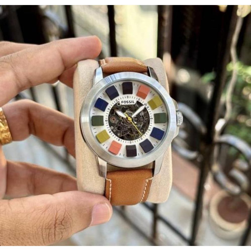Fossi Grant Skeleton Multicolor Automatic