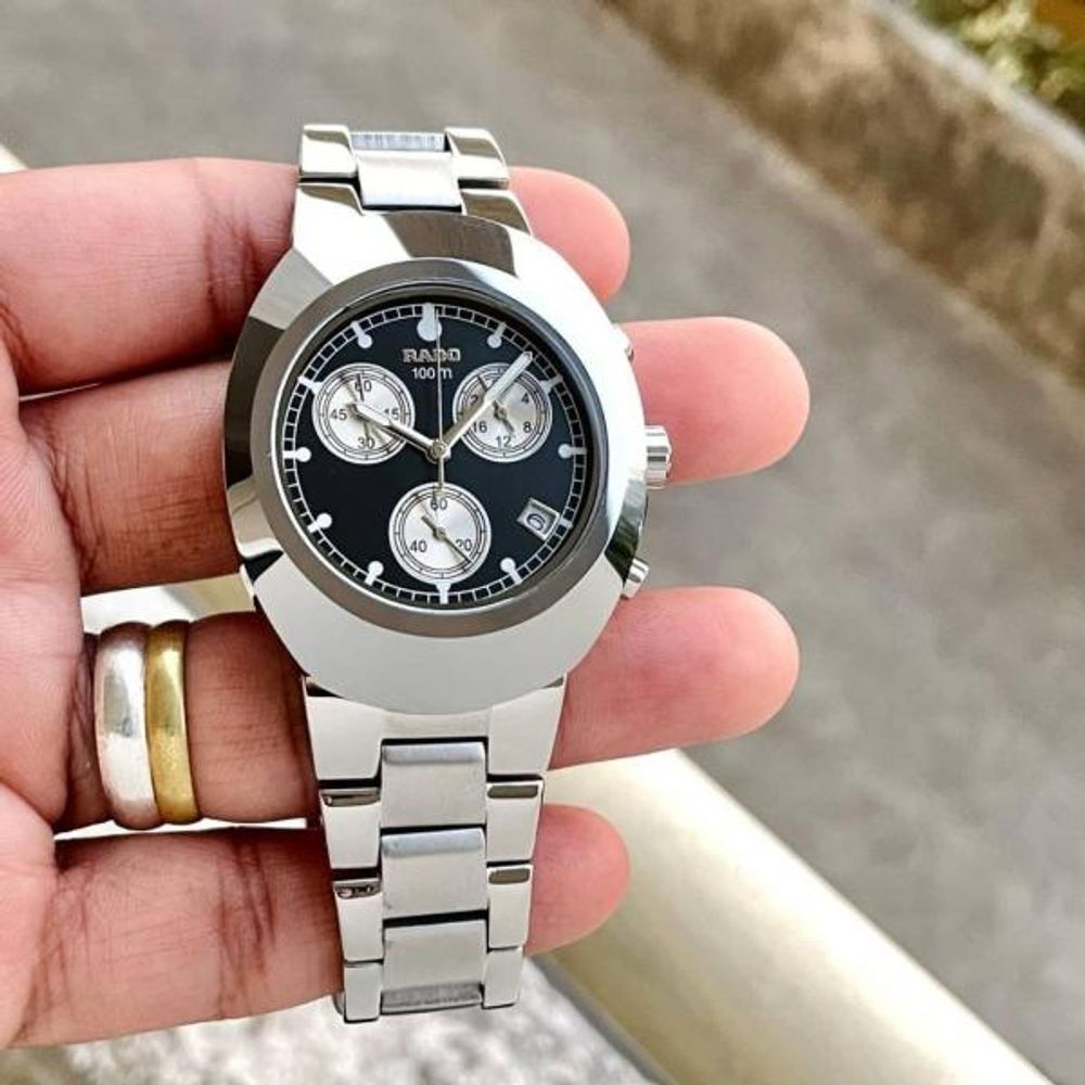 Radd_o 100M Chronograph AAA QUALITY silver Black