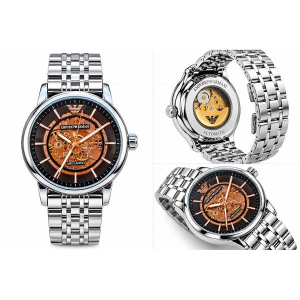Emporio Arrwa%_ni Skeleton Automatic