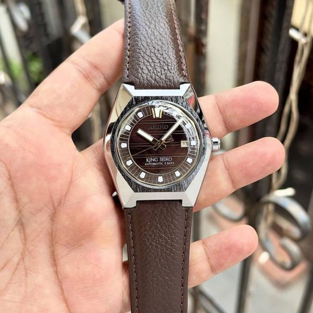 Seiko King Vanac Automatic full brown