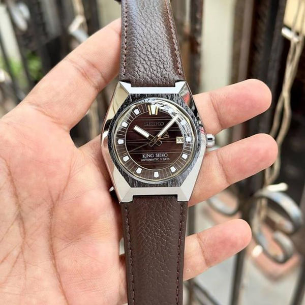 Seiko King Vanac Automatic full brown